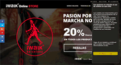 Desktop Screenshot of iwalkbarcelona.com